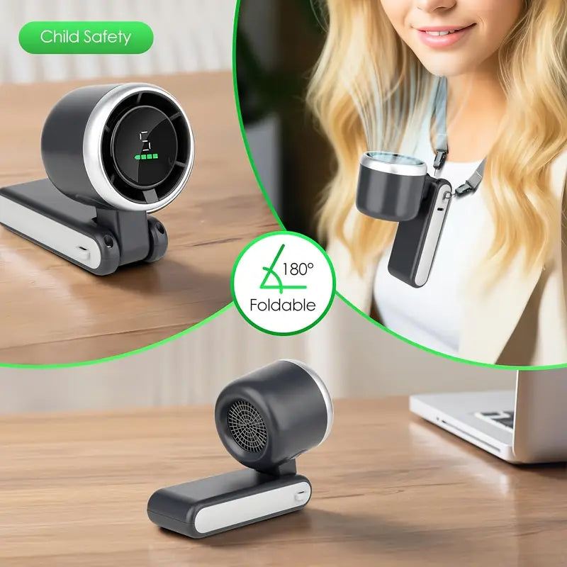 🔥🌀 Portable Handheld Turbo Fan 🌀🔥