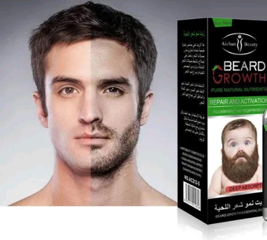 Aichun Beauty Natural Beard Growth Oil (35 Ml)