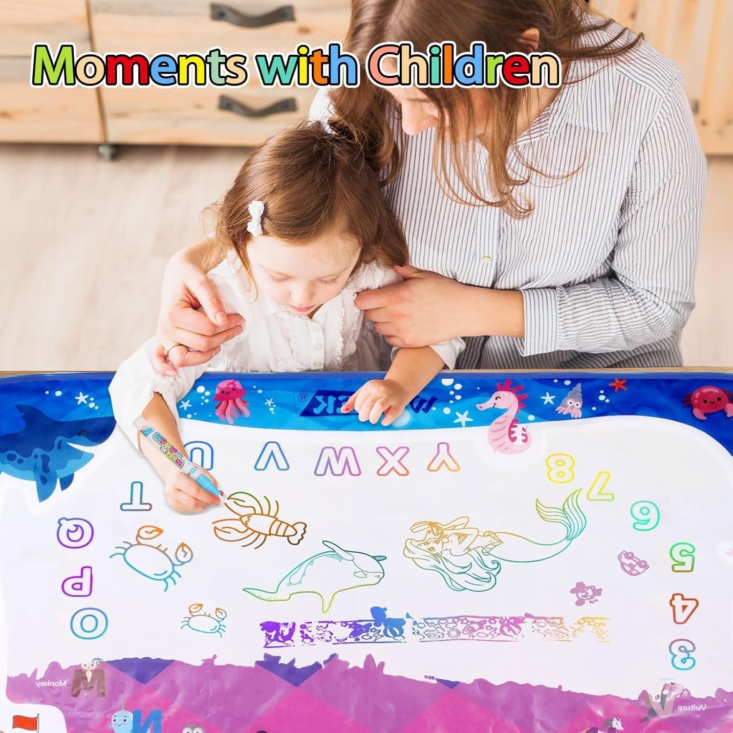 🧒 Aqua Doodle Magic Water Drawing Mat for Kids 🎨💧